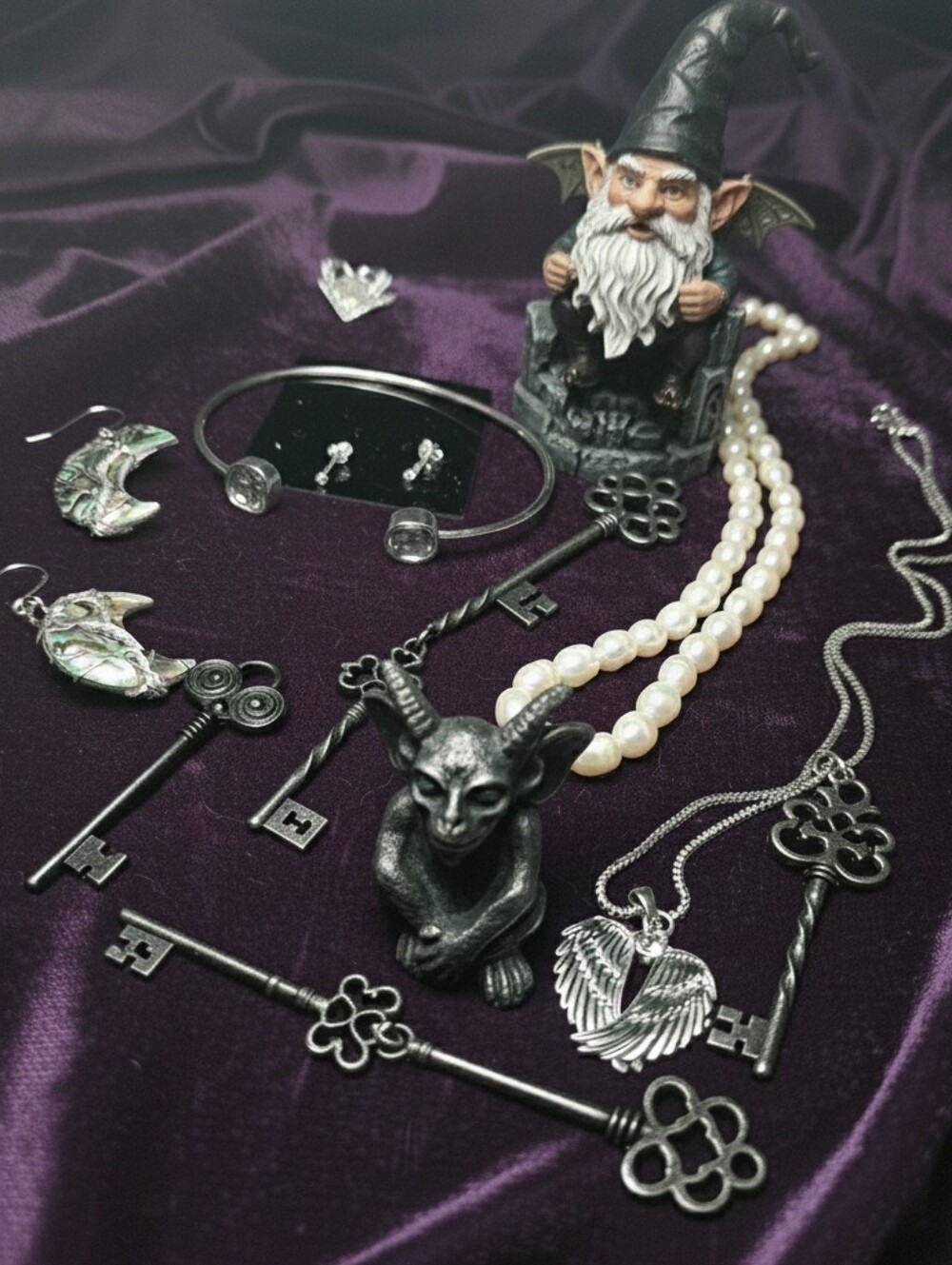 ✨Curated Mystic Celestial Jewelry Lot Sterling Silver& Pearl Boutique/Collection